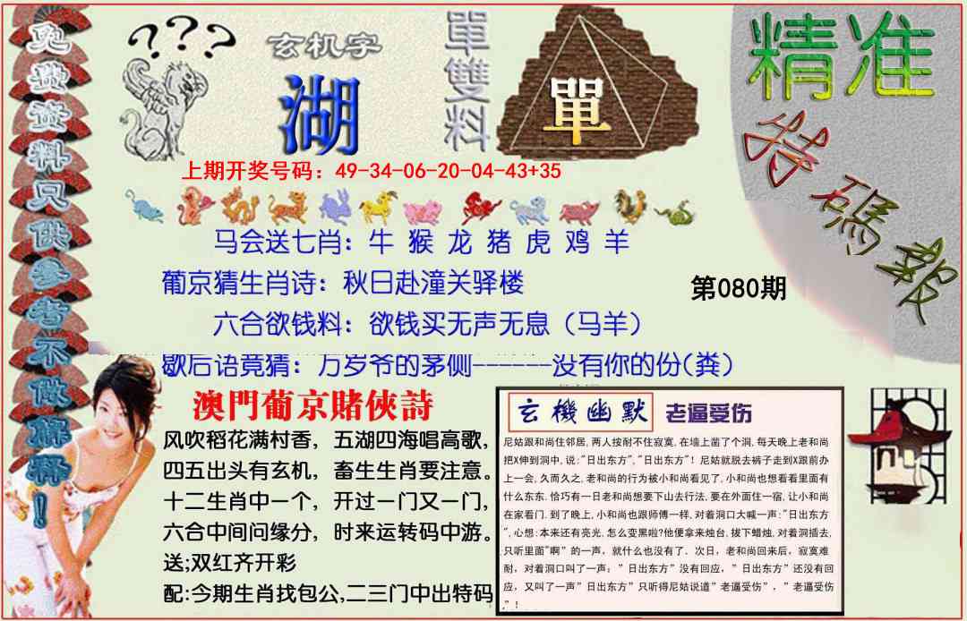 080期精准<特碼報>[图]